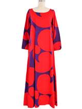 Graphic Printed Maxi Dress Dress arcadeshops.com