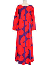 Graphic Printed Maxi Dress Dress arcadeshops.com