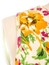 Christian Dior Floral Chiffon Bias Gown Dress arcadeshops.com