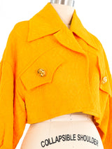 Christian Lacroix Marigold Cropped Jacket Jacket arcadeshops.com