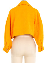 Christian Lacroix Marigold Cropped Jacket Jacket arcadeshops.com