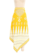 1960's Emilio Pucci Yellow Maxi Skirt Bottom arcadeshops.com