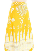 1960's Emilio Pucci Yellow Maxi Skirt Bottom arcadeshops.com