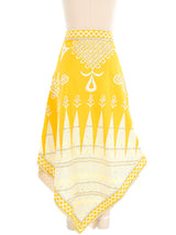 1960's Emilio Pucci Yellow Maxi Skirt Bottom arcadeshops.com