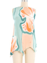 Hand Painted Silk Tank Top arcadeshops.com
