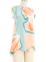 Hand Painted Silk Tank Top arcadeshops.com