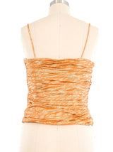Oleg Cassini Metallic Tank Top arcadeshops.com