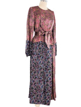 Dries Van Noten Balloon Sleeve Wrap Dress Dress arcadeshops.com