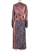 Dries Van Noten Balloon Sleeve Wrap Dress Dress arcadeshops.com