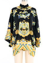 Floral Jacquard Jacket Jacket arcadeshops.com