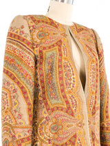 Mary McFadden Quilted Paisley Jacket Jacket arcadeshops.com