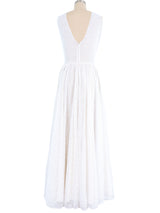 Alaia Crochet Lace Gown Dress arcadeshops.com