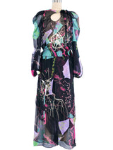 Christian Lacroix Embellished Sheer Ensemble Suit arcadeshops.com