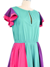 Giorgio di Sant'Angelo Colorblock Dress Dress arcadeshops.com