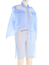 Gottex Oversized Sheer Cover Up Top arcadeshops.com