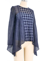 Christian Dior Houndstooth Top Top arcadeshops.com