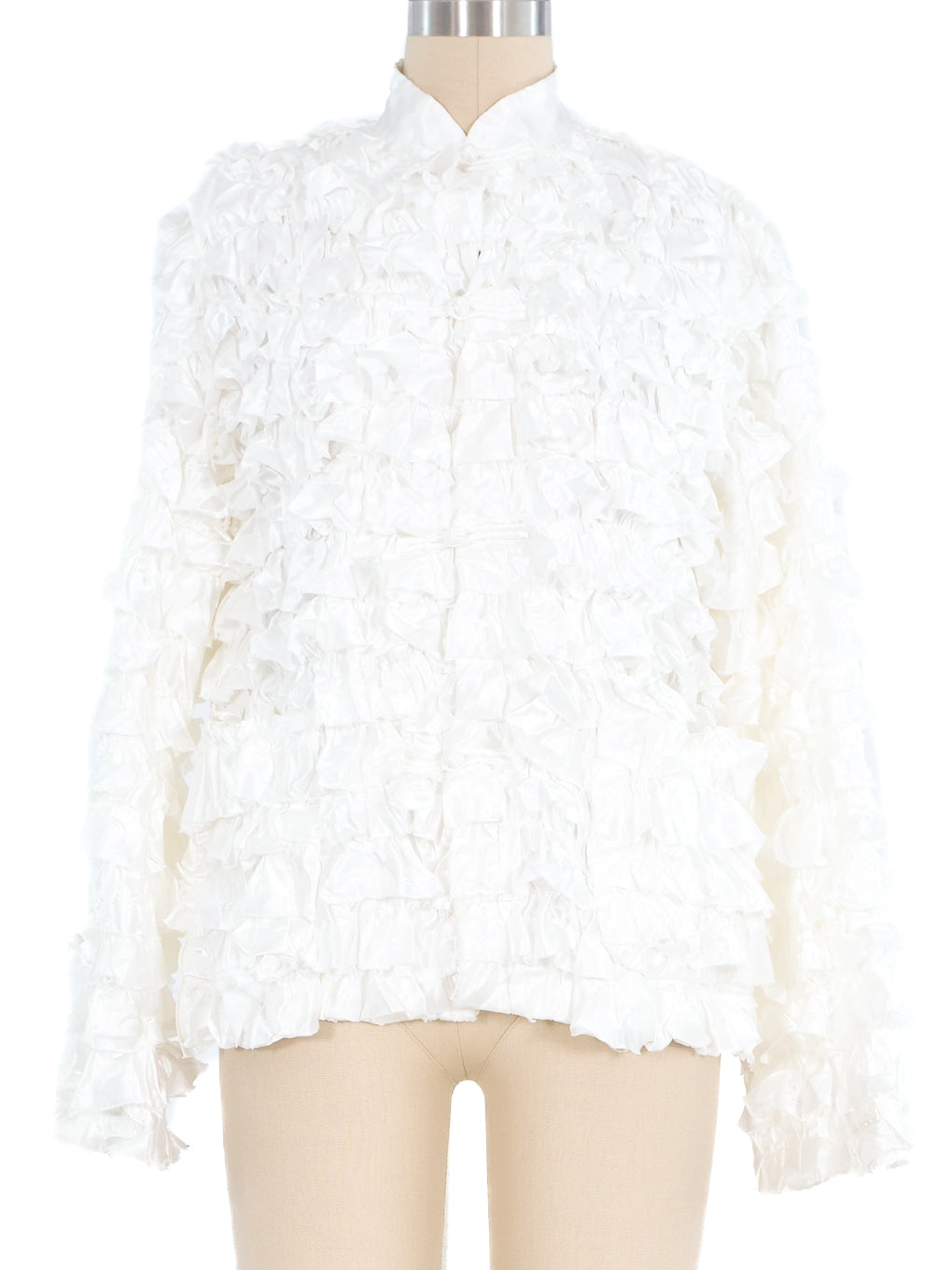 Comme des Garçons Comme des Garçons Long Abstract Ruffle