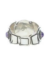 Mexican Amethyst and Sterling Silver Bracelet Jewelry arcadeshops.com