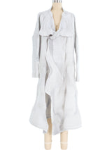 Issey Miyake Dimensional Pleated Duster Jacket arcadeshops.com
