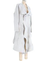 Issey Miyake Dimensional Pleated Duster Jacket arcadeshops.com