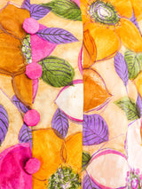 Floral Printed Maxi Caftan Dress arcadeshops.com