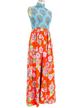 Wilson Folmar Colorblock Printed Palazzo Jumpsuit Jumpsuit arcadeshops.com