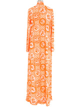 Donald Brooks Novelty Printed Jersey Dress Dress arcadeshops.com