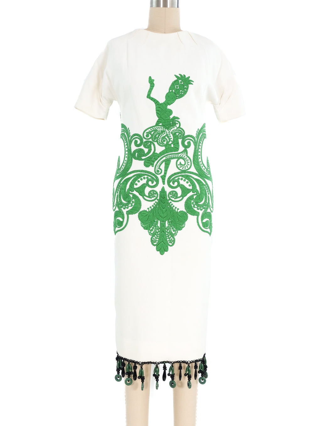 2011 Prada Chiquita Embroidered Dress 2011 Prada Chiquita Embroidered Dress