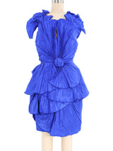 Ungaro Fan Pleated Cocktail Dress Dress arcadeshops.com