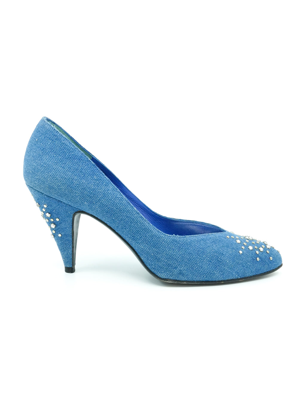 stuart weitzman blue shoes