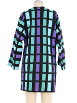 Colorblock Ribbon Weave Jacket Jacket arcadeshops.com