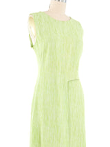 Moschino Cheap and Chic Pistachio Asymmetrical Skirt Ensemble Suit arcadeshops.com