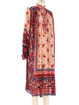 Ritu Kumar Block Printed Silk Dress Dress arcadeshops.com