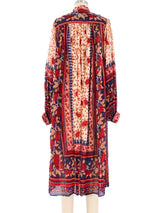 Ritu Kumar Block Printed Silk Dress Dress arcadeshops.com