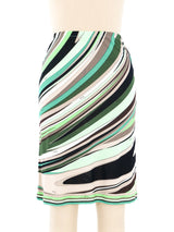 Emilio Pucci Printed Skirt bottom arcadeshops.com