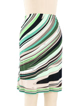 Emilio Pucci Printed Skirt bottom arcadeshops.com