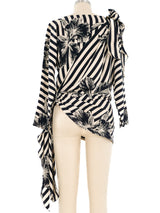 Ungaro Orchid Stripe Top Top arcadeshops.com