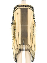 Jean Paul Gaultier Silk Chiffon Top Top arcadeshops.com