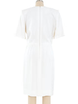 1980s Givenchy Gold Button Dress Dress arcadeshops.com