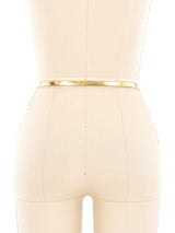 Gold Tone Metal Snake Belt Accessory arcadeshops.com