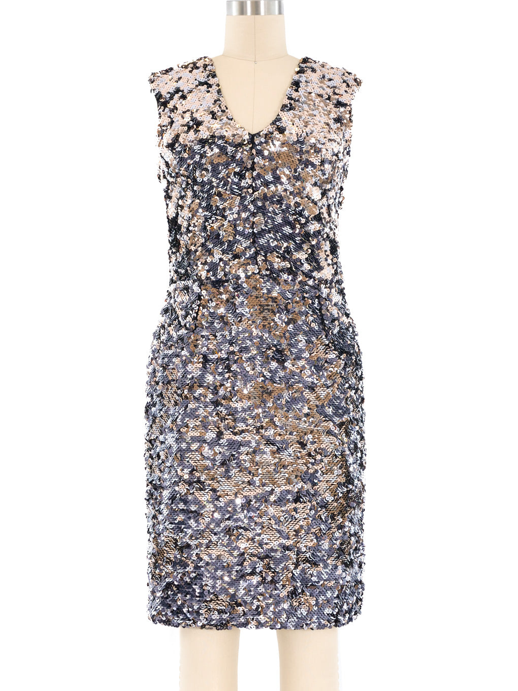 Christian Dior Sequin Cocktail Dress - Main Image