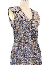 Christian Dior Sequin Cocktail Dress Dress arcadeshops.com