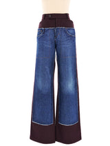 Jean Paul Gaultier Jeans Pinstripe Pantsuit Suit arcadeshops.com