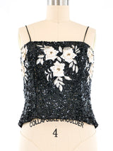 Richillene Sequin Embellished Top Top arcadeshops.com