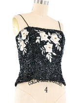 Richillene Sequin Embellished Top Top arcadeshops.com