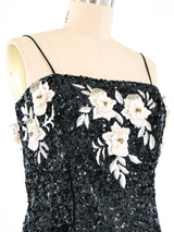Richillene Sequin Embellished Top Top arcadeshops.com