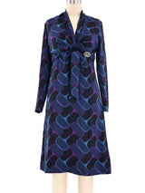 Gucci Printed Wrap Dress Dress arcadeshops.com