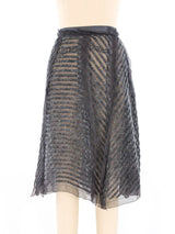 Prada Mohair and Chiffon Skirt Bottom arcadeshops.com