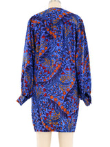 Givenchy Floral Printed Shirt Dress Dress arcadeshops.com