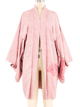 Pink Shibori Haori Kimono Jacket arcadeshops.com